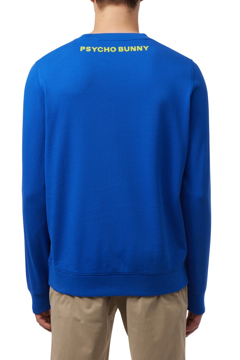 Posen Puff Logo Cotton French Terry Graphic Sweatshirt, Alternate, color, SURF THE WEB