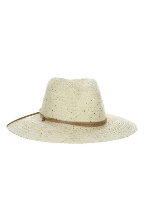 Scala Braided Cord Straw Hat In Brown