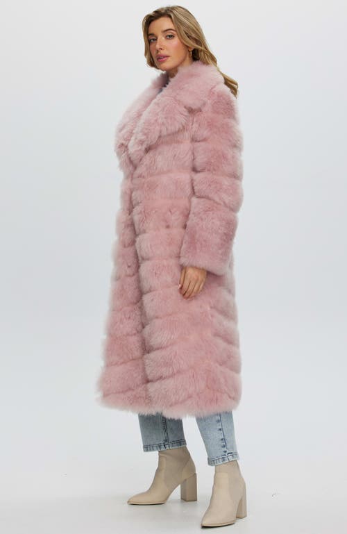 Gorski Select Cashmere Goat Diagonal Coat In Multi
