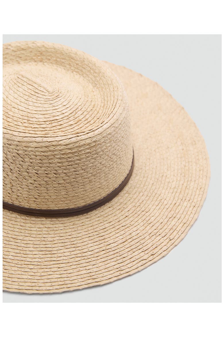 Straw Sun Hat, Alternate, color, BEIGE