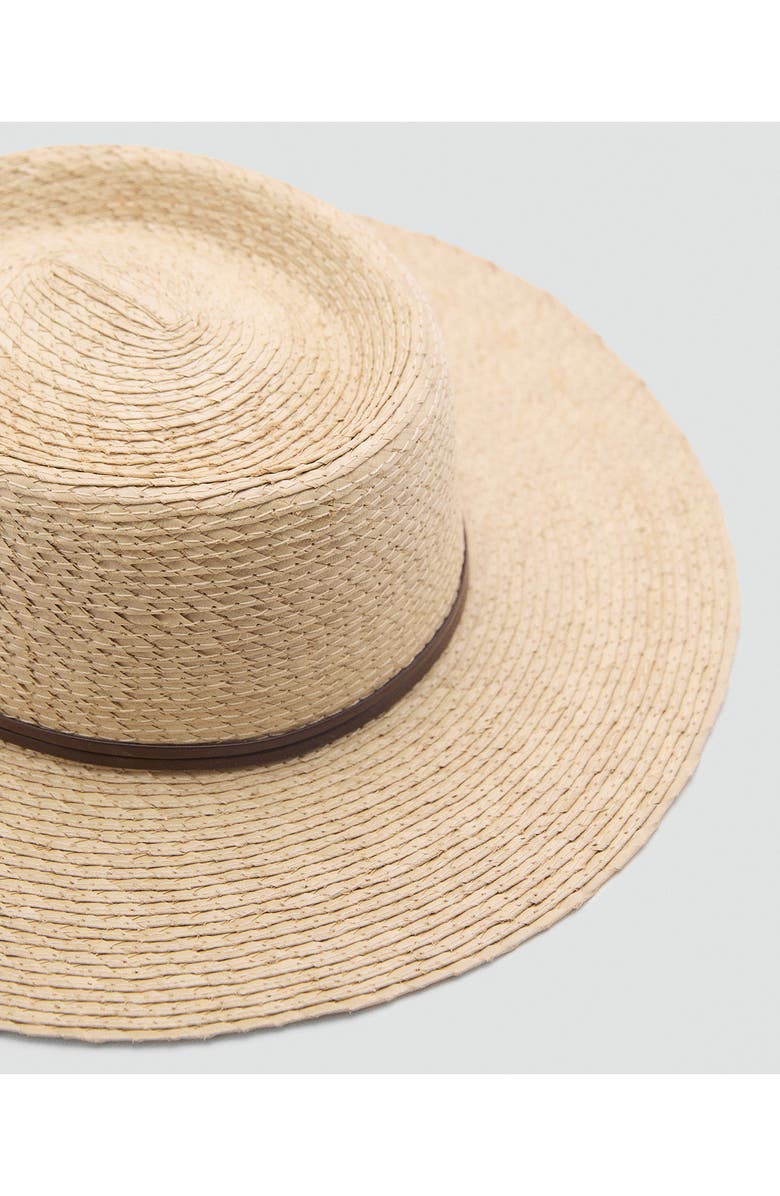 MANGO Straw Sun Hat, Alternate, color,