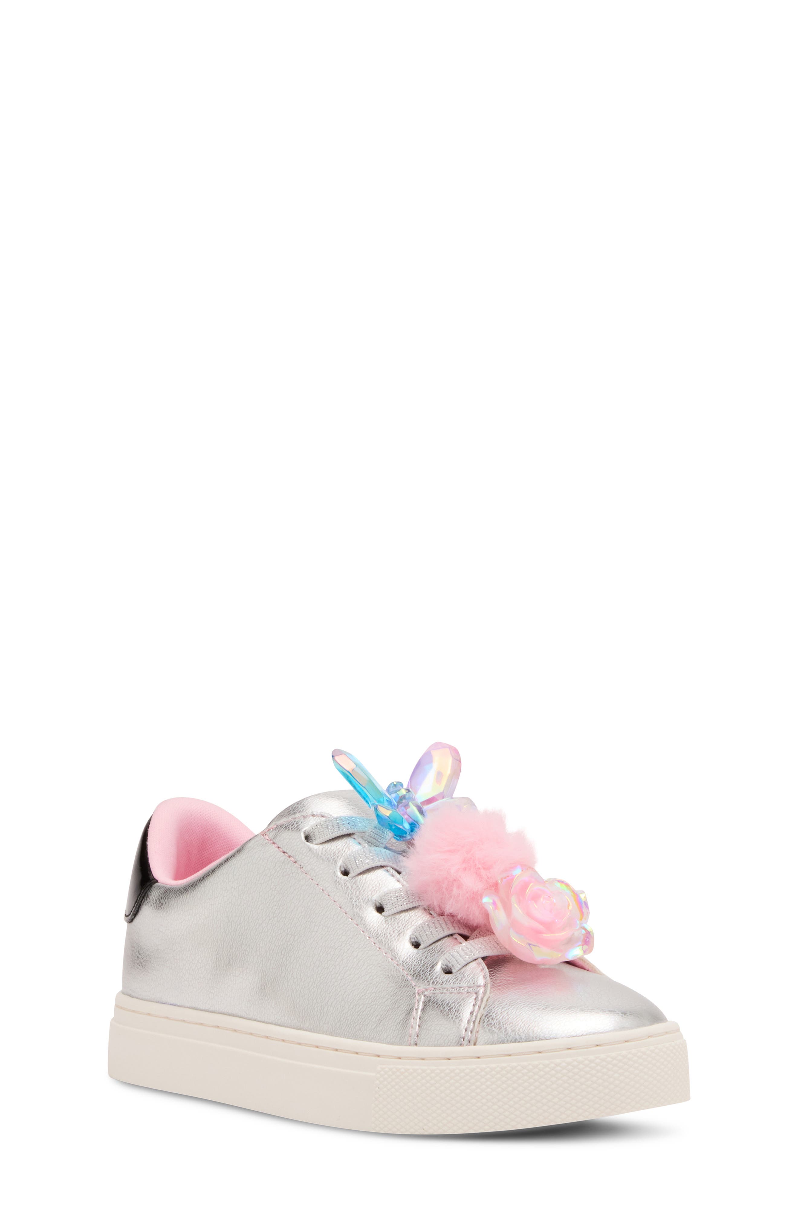 Kids' Jolive Sneaker, Main, color, SILVER