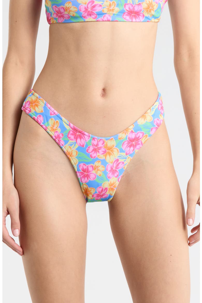 Malibu Cove Reversible Bare Bikini Bottoms, Main, color, BLUE