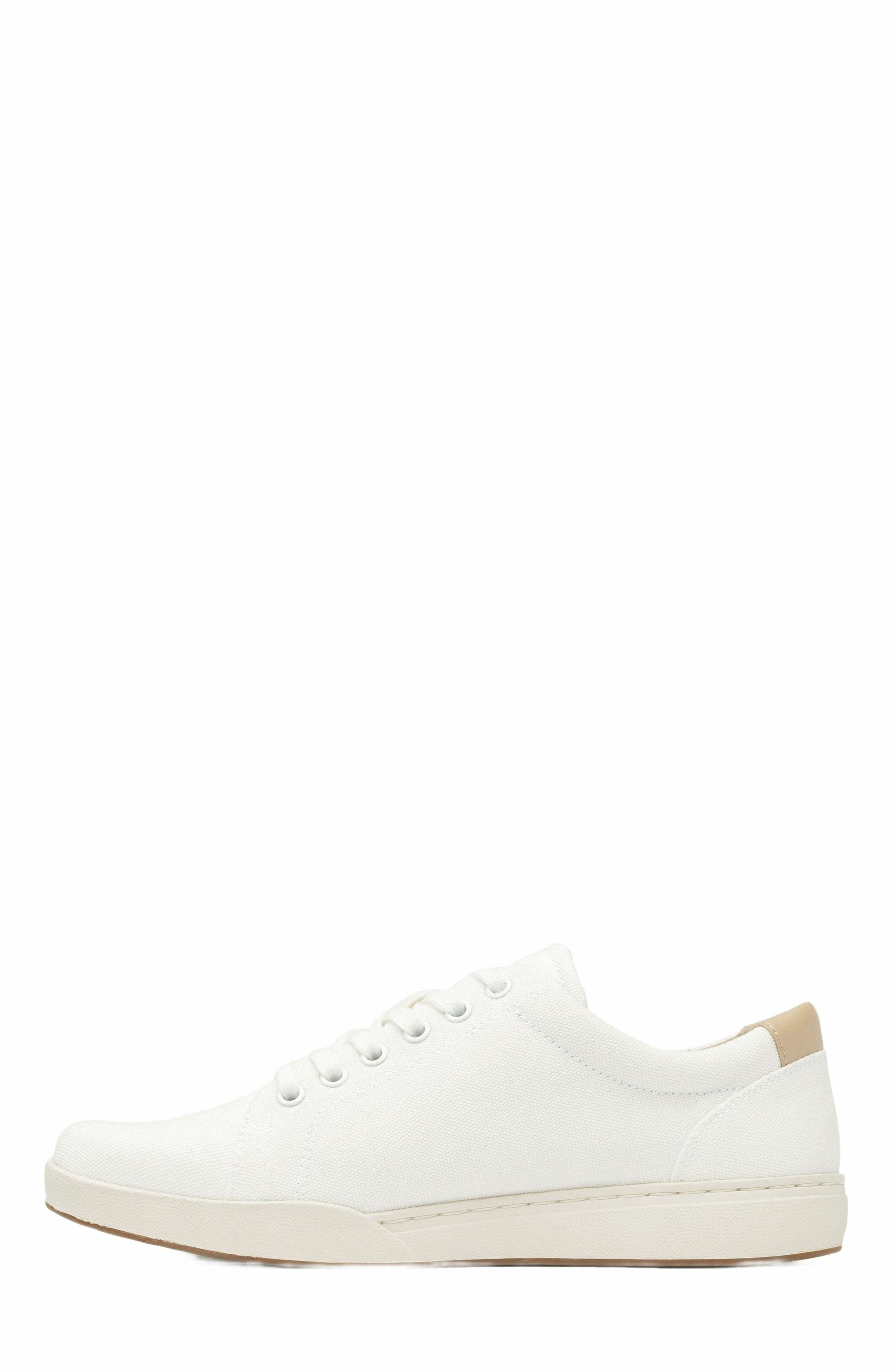 Encore Sneaker, Alternate, color, White Canvas