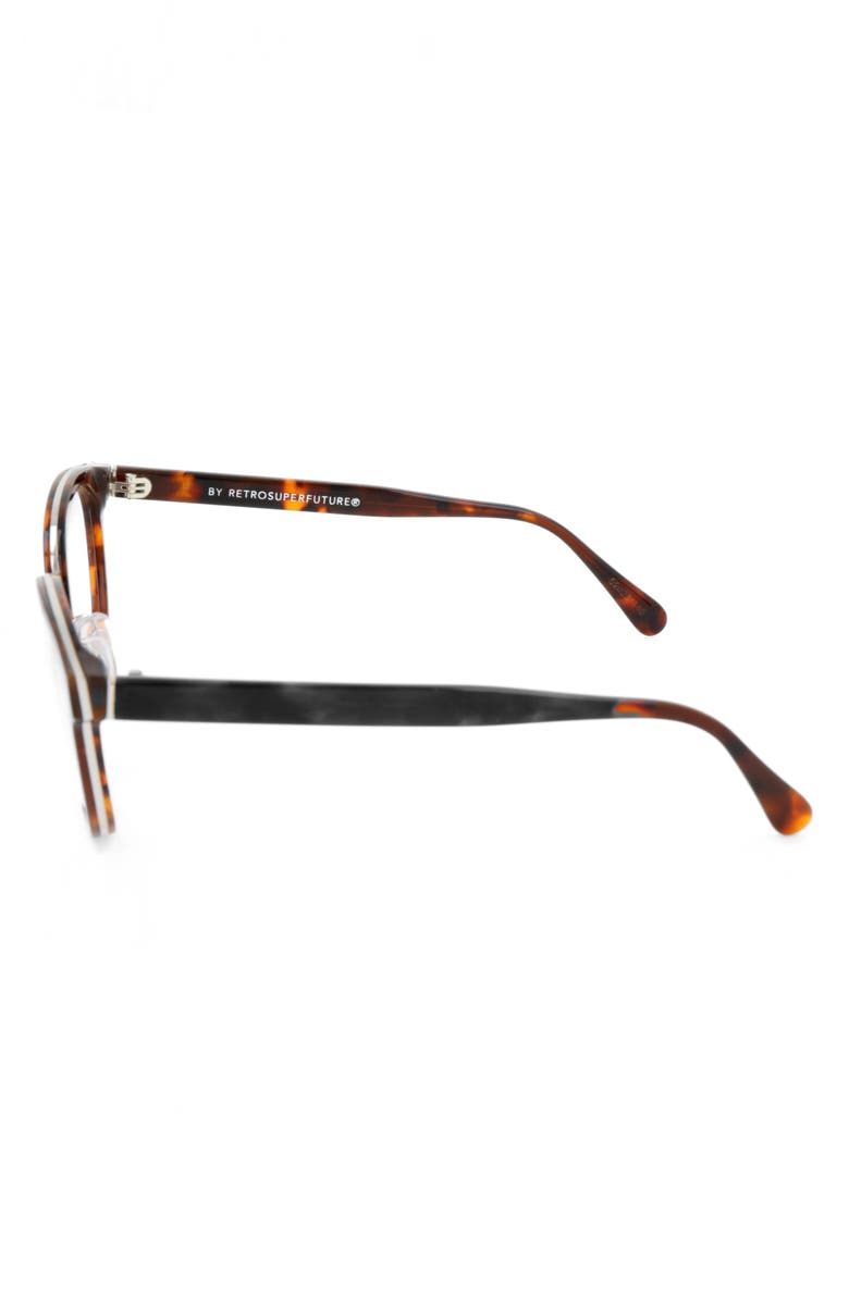 SUPER by RETROSUPERFUTURE<sup>®</sup> 52mm Round Optical Glasses, Alternate, color, Tortoise