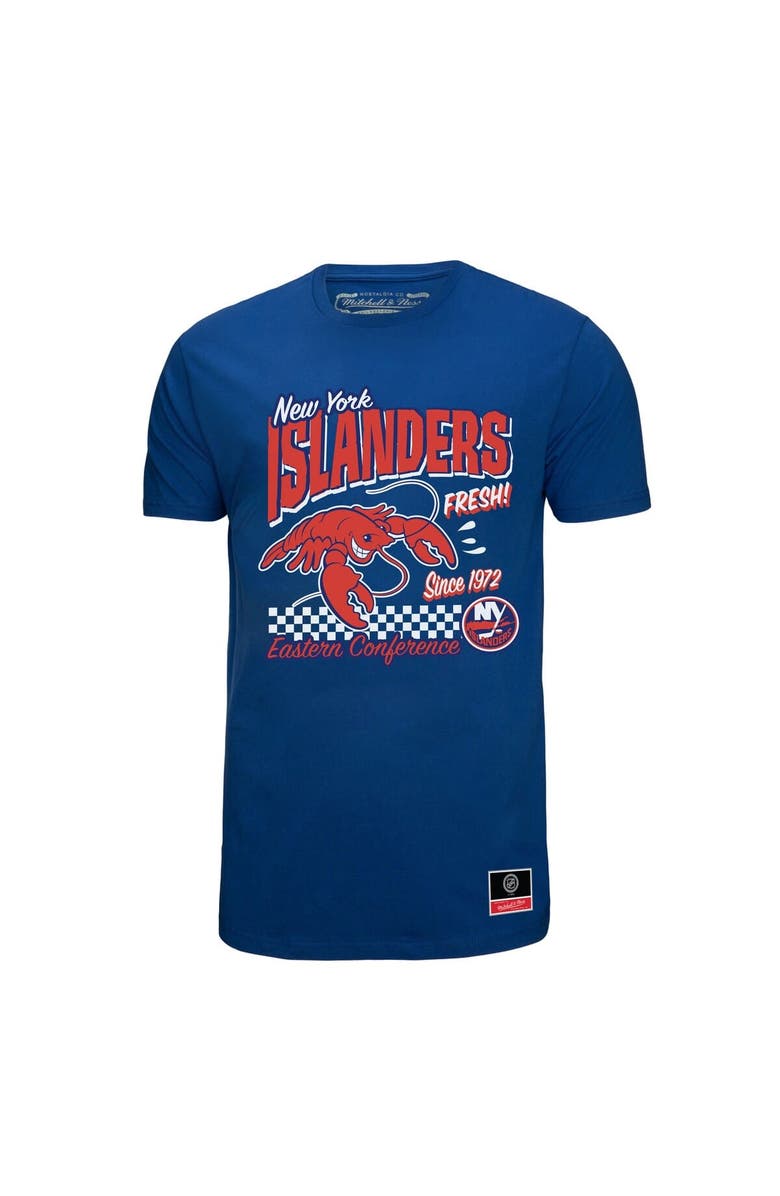Mitchell & Ness Men's Mitchell & Ness Royal New York Islanders Local Food T-Shirt, Alternate, color, Royal