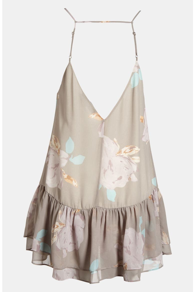 Floral Tunic, Alternate, color, GREY FLORAL