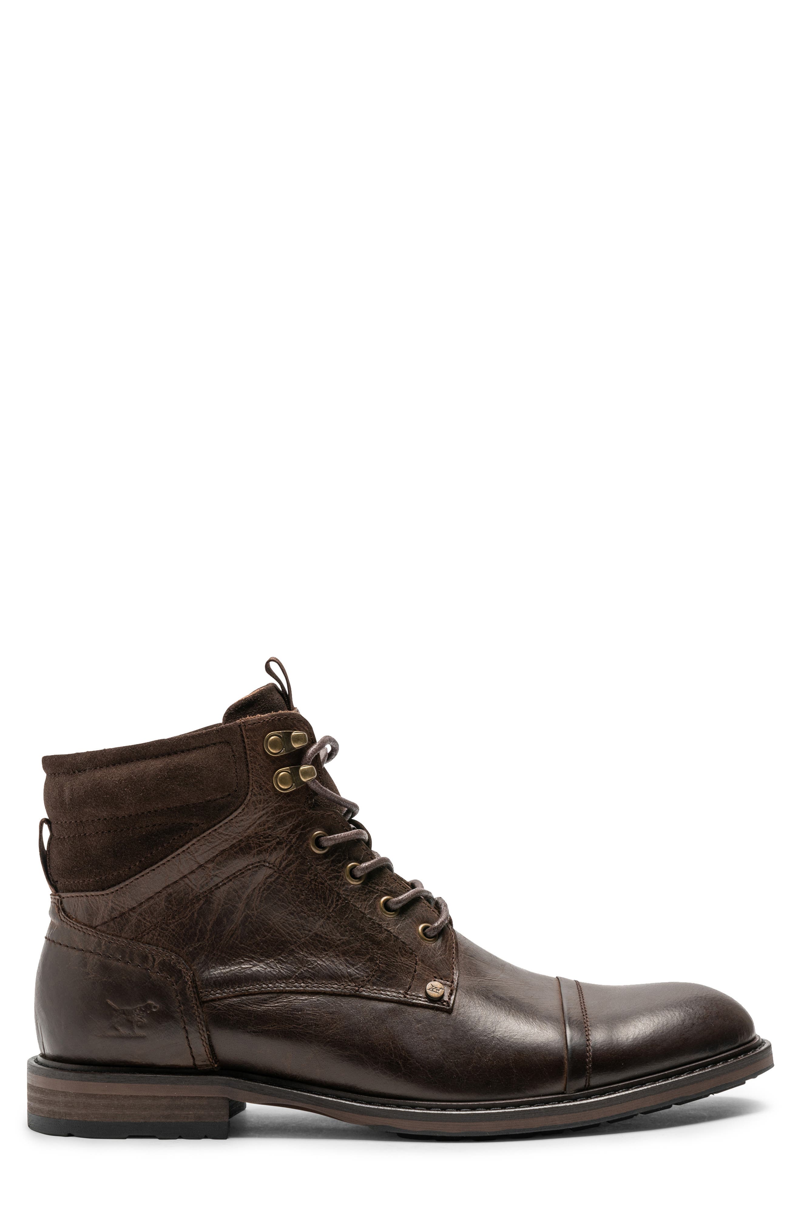 Dunedin Military Boot, Alternate, color, CHOCOLATE WASH