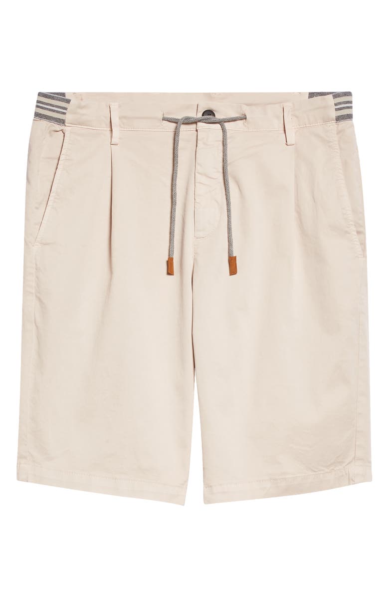 Eleventy Garment Dye Cotton Stretch Twill Bermuda Shorts, Alternate, color,