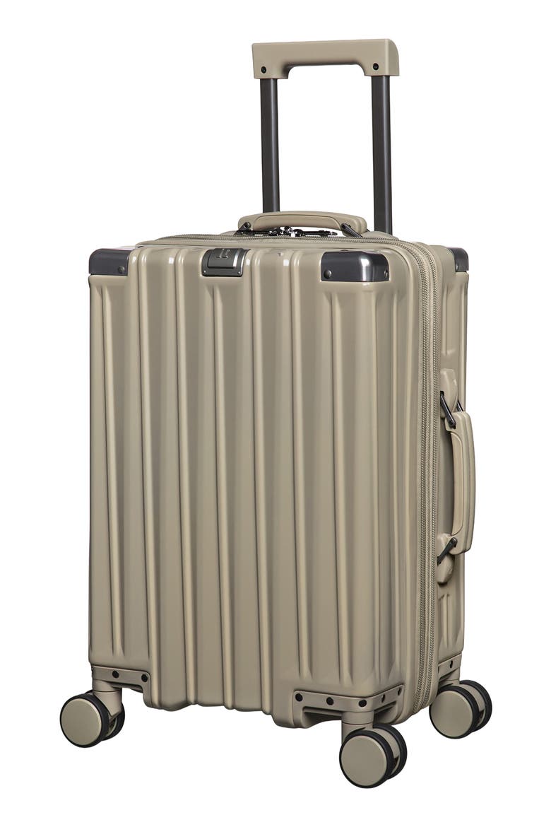 Fast Track Carry-On Hardside Suitcase, Main, color, SILVER SAGE