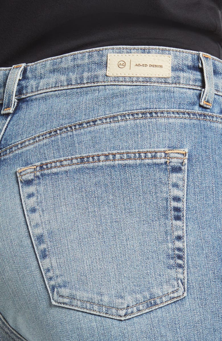 AG Alexxis Ankle Straight Leg Jeans, Alternate, color, 17 Years Wavevi