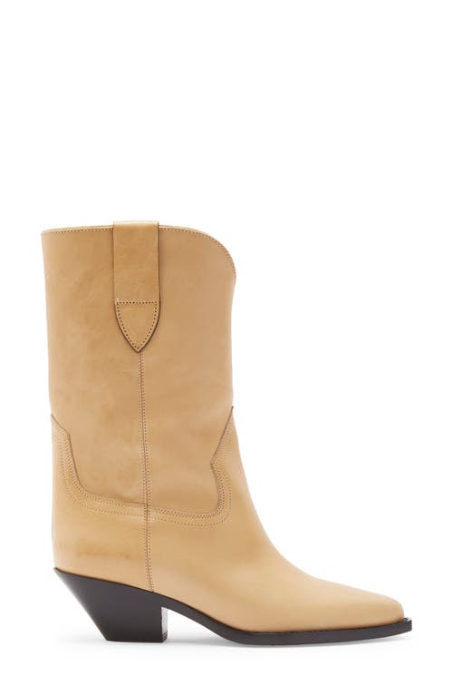 Isabel Marant Dahope Western Bootie In Brown