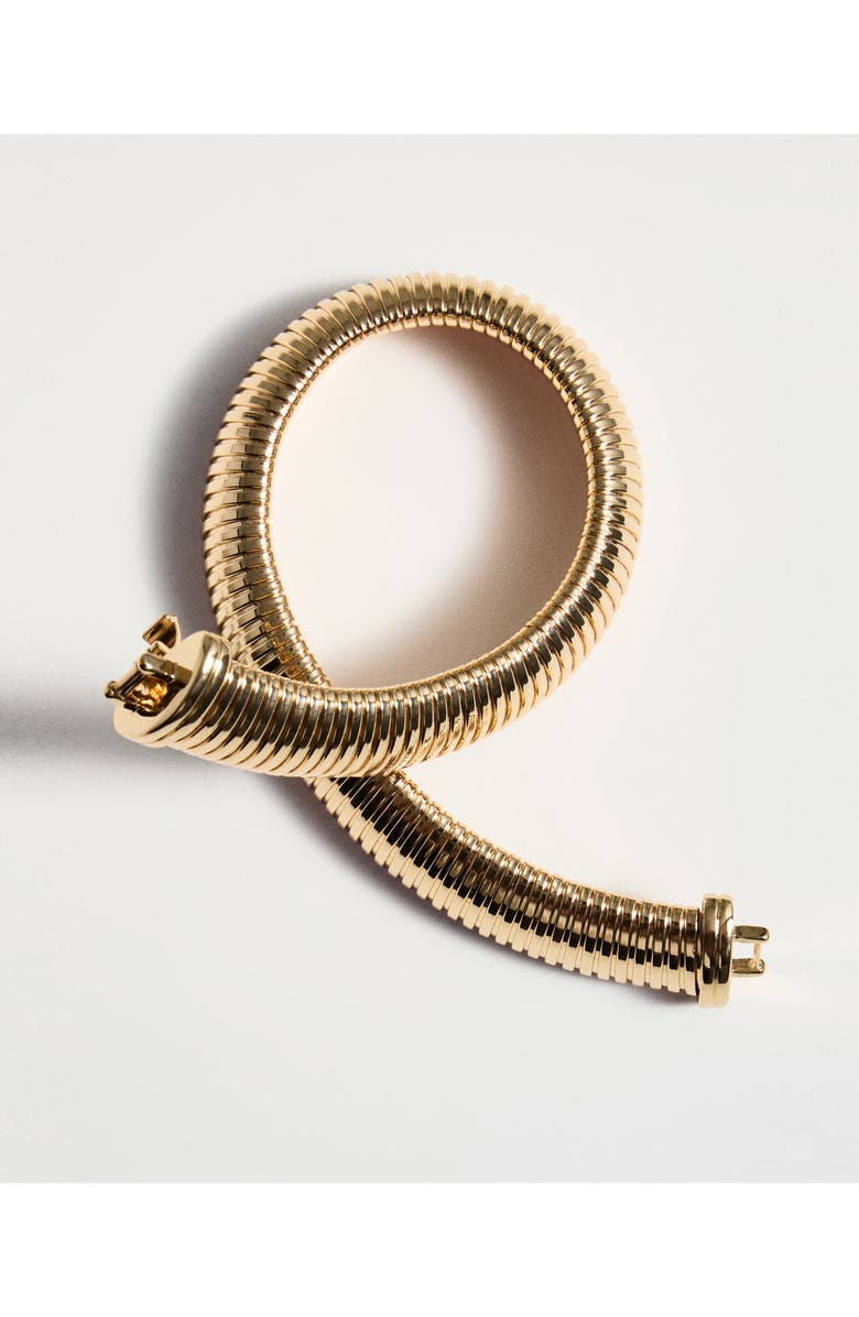 MANGO Collar Choker Necklace, Alternate, color, Gold