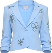 Cinq à Sept Beaded Floral Jacket