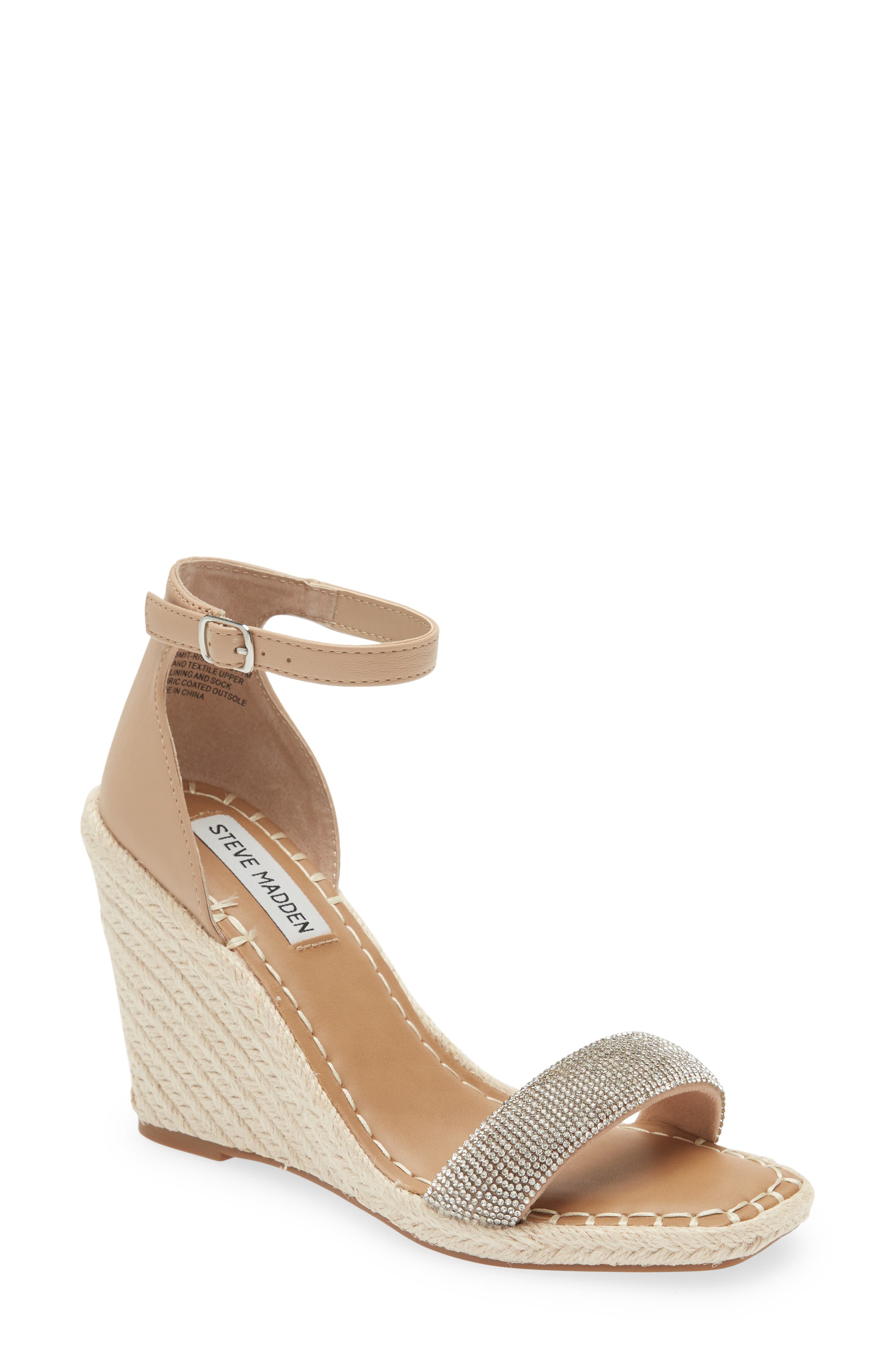 Steve Madden Submit Espadrille Wedge Sandal, Main, color, 