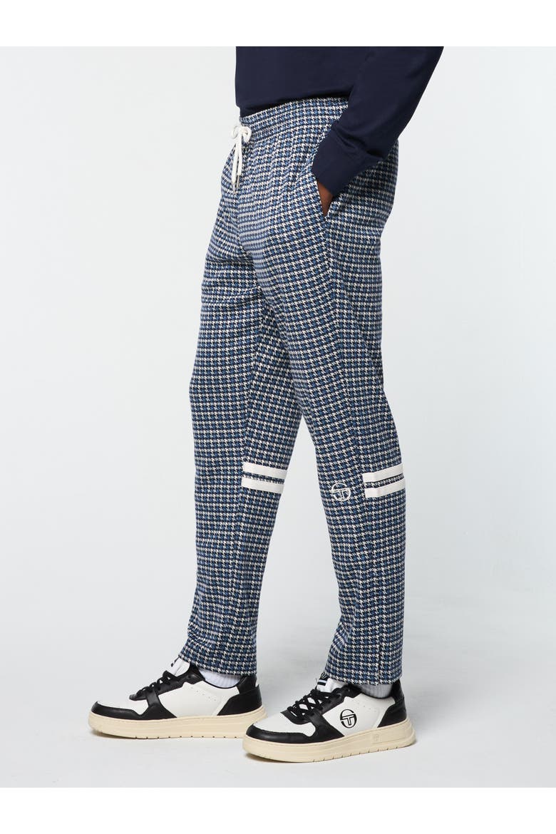 Dallas Houndstooth Track Pant, Alternate, color, MARITIME BLUE