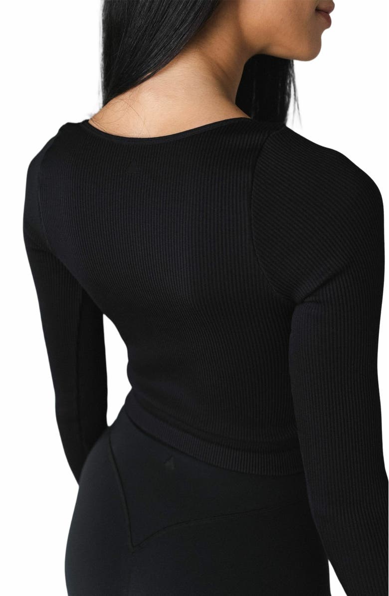 Vitality Synergy V Long Sleeve, Alternate, color, Midnight