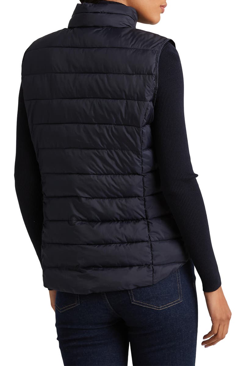 Lauren Ralph Lauren Packable Quilted Puffer Vest, Alternate, color,