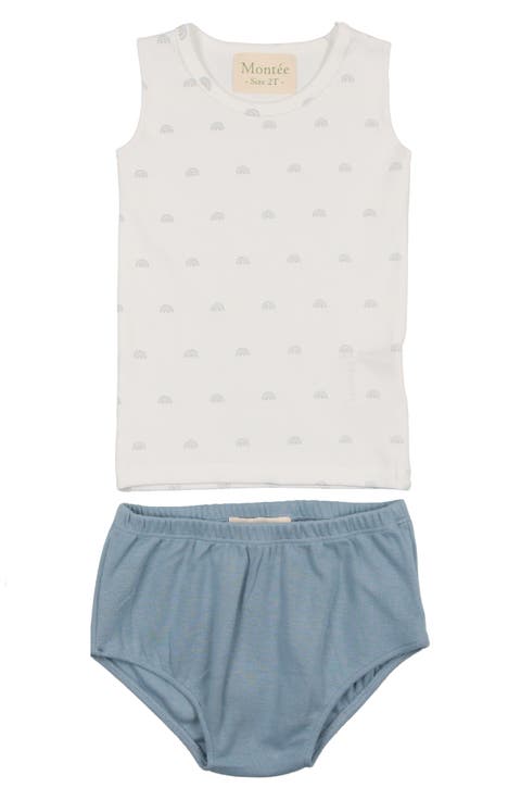 Cotton Tank Top & Bloomers Set (Baby)
