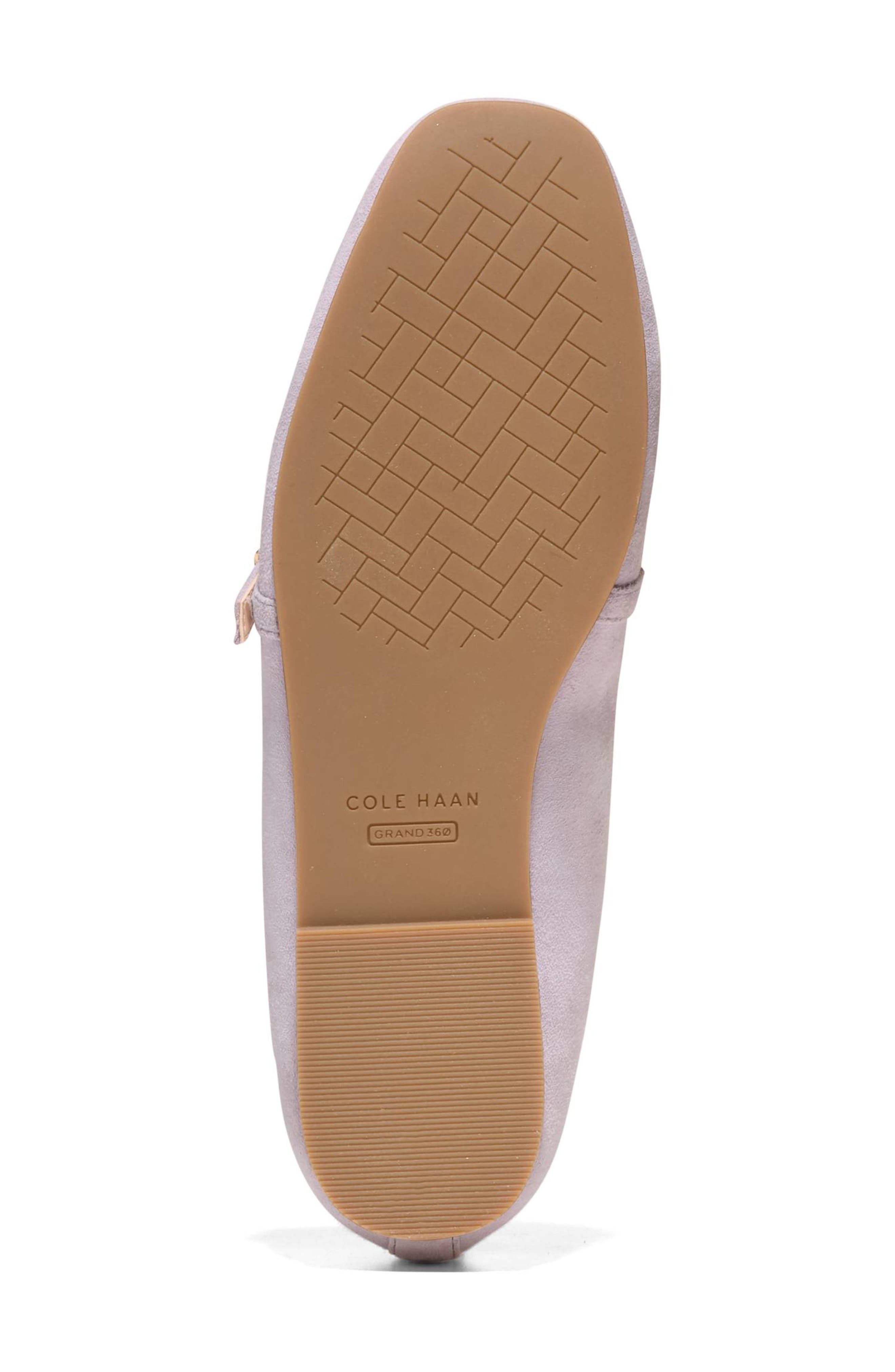 Cole Haan Yelena Mary Jane Ballet Flat, Alternate, color, Thistle Suede