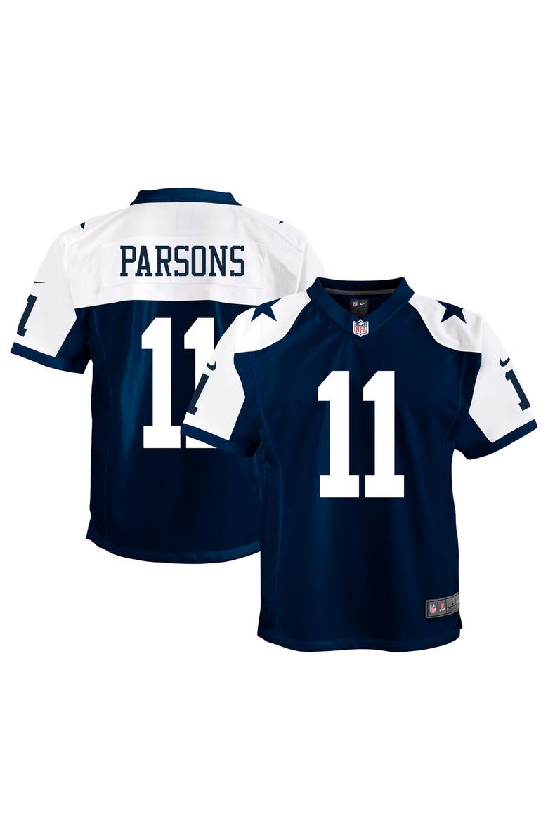 Nike Youth Nike Micah Parsons Navy Dallas Cowboys Alternate Game Jersey, Alternate, color, 