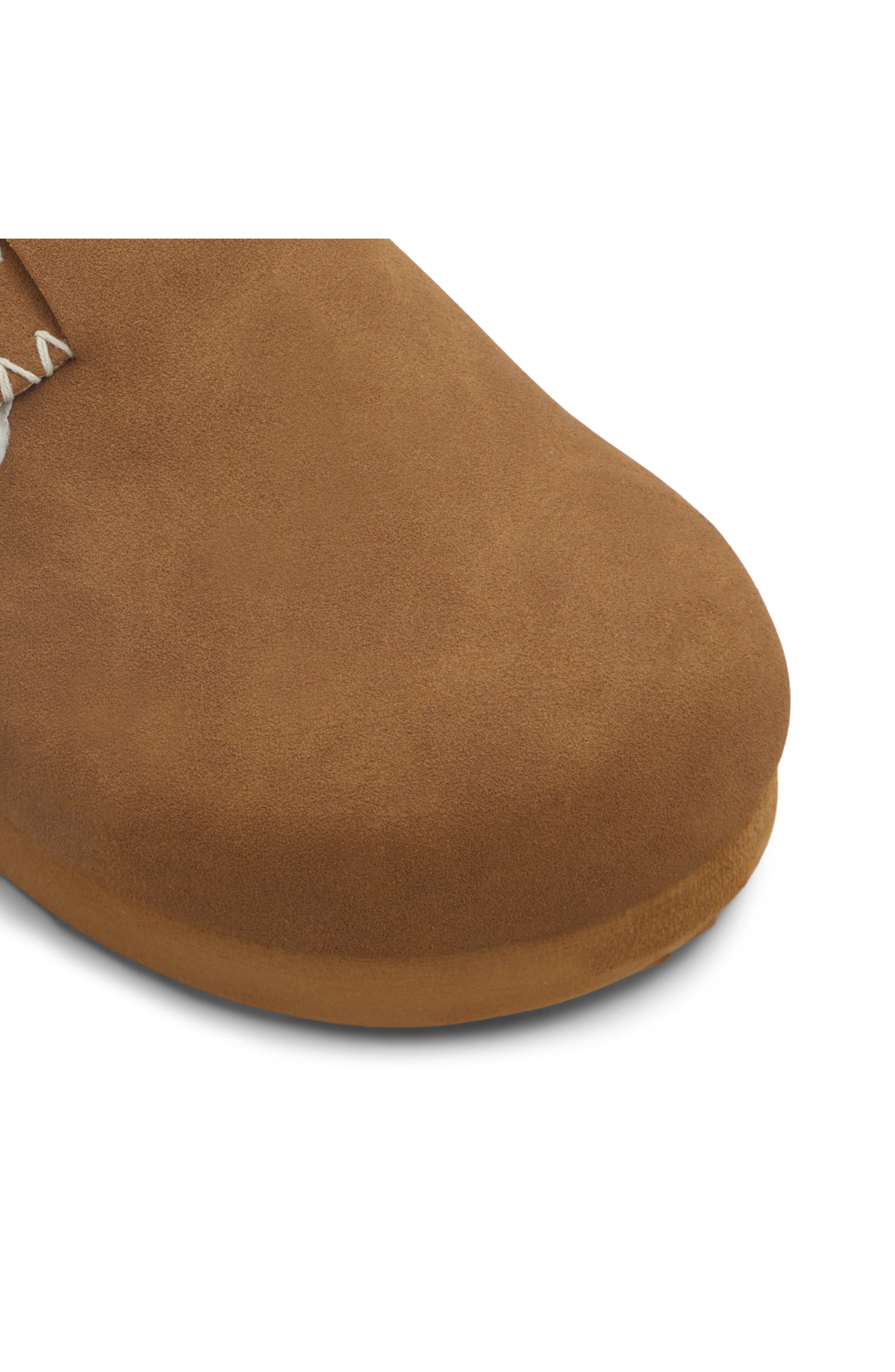 Roxy Honey Faux Shearling Clog, Alternate, color, 