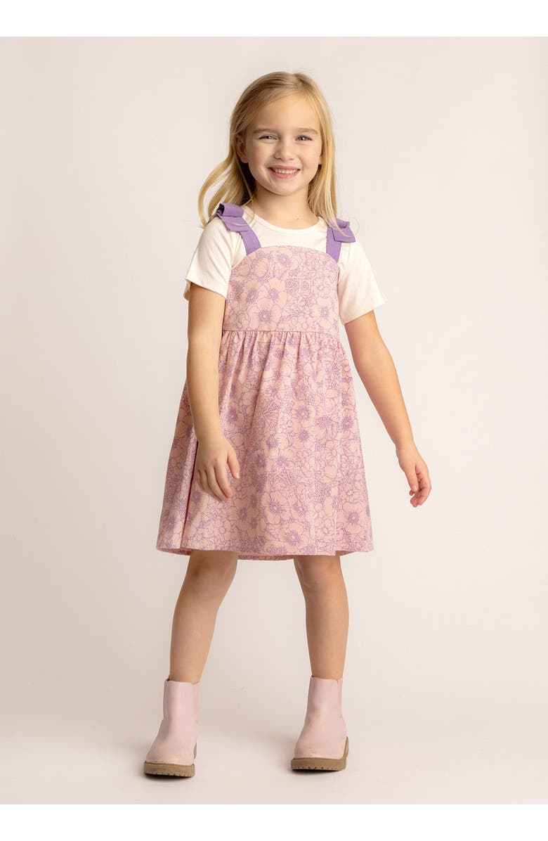 Mabel + Honey Flower Power Two Piece Set, Alternate, color, Pink