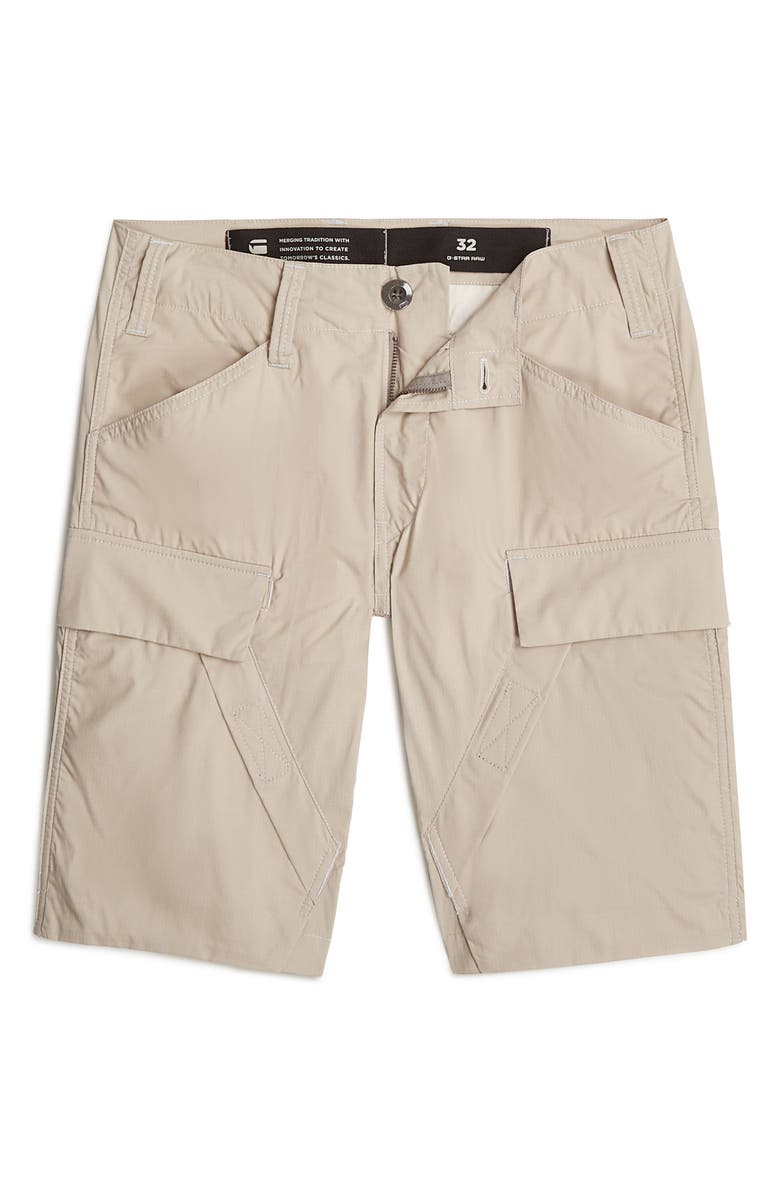 G-STAR 3D Regular Fit Cotton Blend Cargo Shorts, Alternate, color, Dk Brick