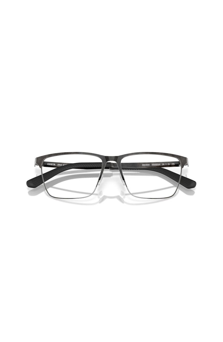 Costa 54mm Square optical glasses, Alternate, color, Black