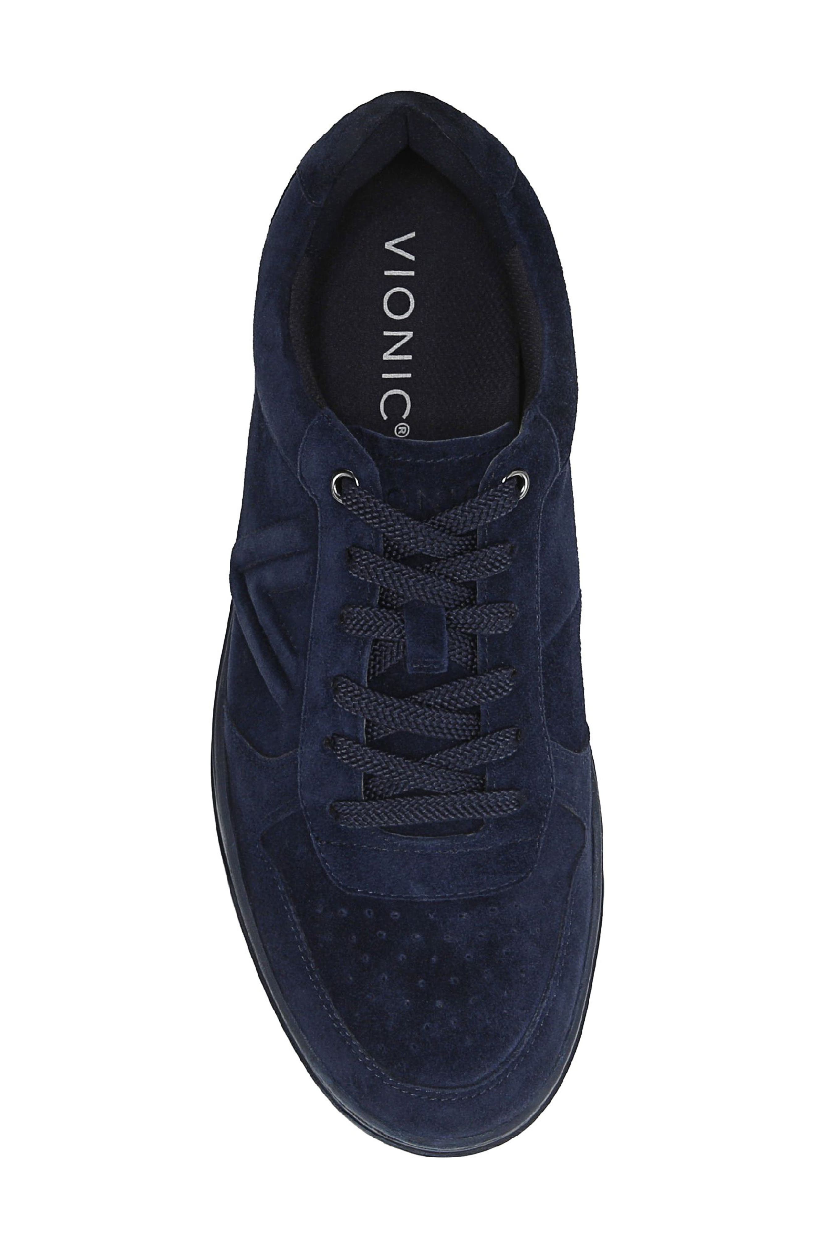 Lucas Court Sneaker, Alternate, color, NAVY BLZR SUEDE