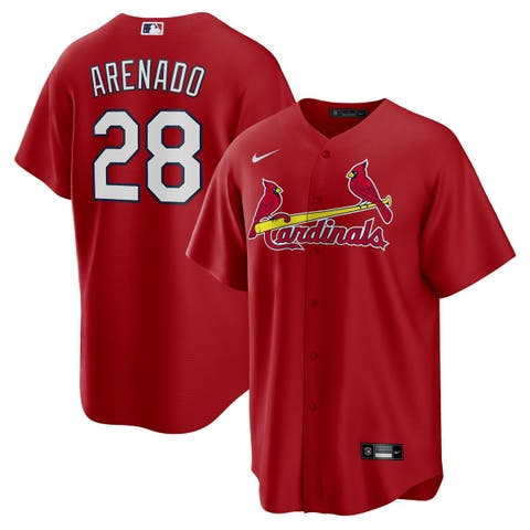 Men's Nike Nolan Arenado Red St. Louis Cardinals Alternate Official Replica Player Jersey