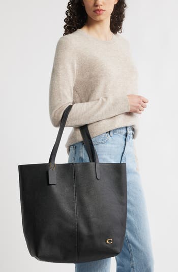 North Pebbled Leather Tote