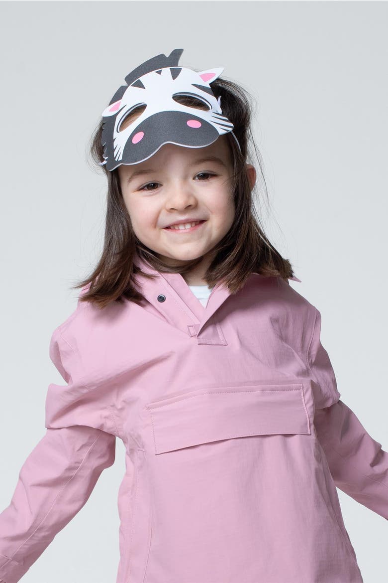 Kids Puddle Jumper Pullover Poncho, Alternate, color, Pink