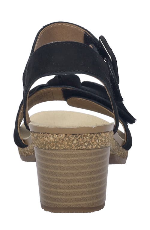 Josef Seibel Grace Sandal In Black