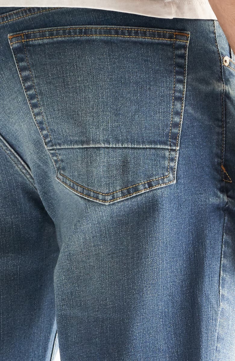 Devil-Dog Dungarees Slim-Straight Fit Performance Stretch Jeans, Alternate, color, Ash