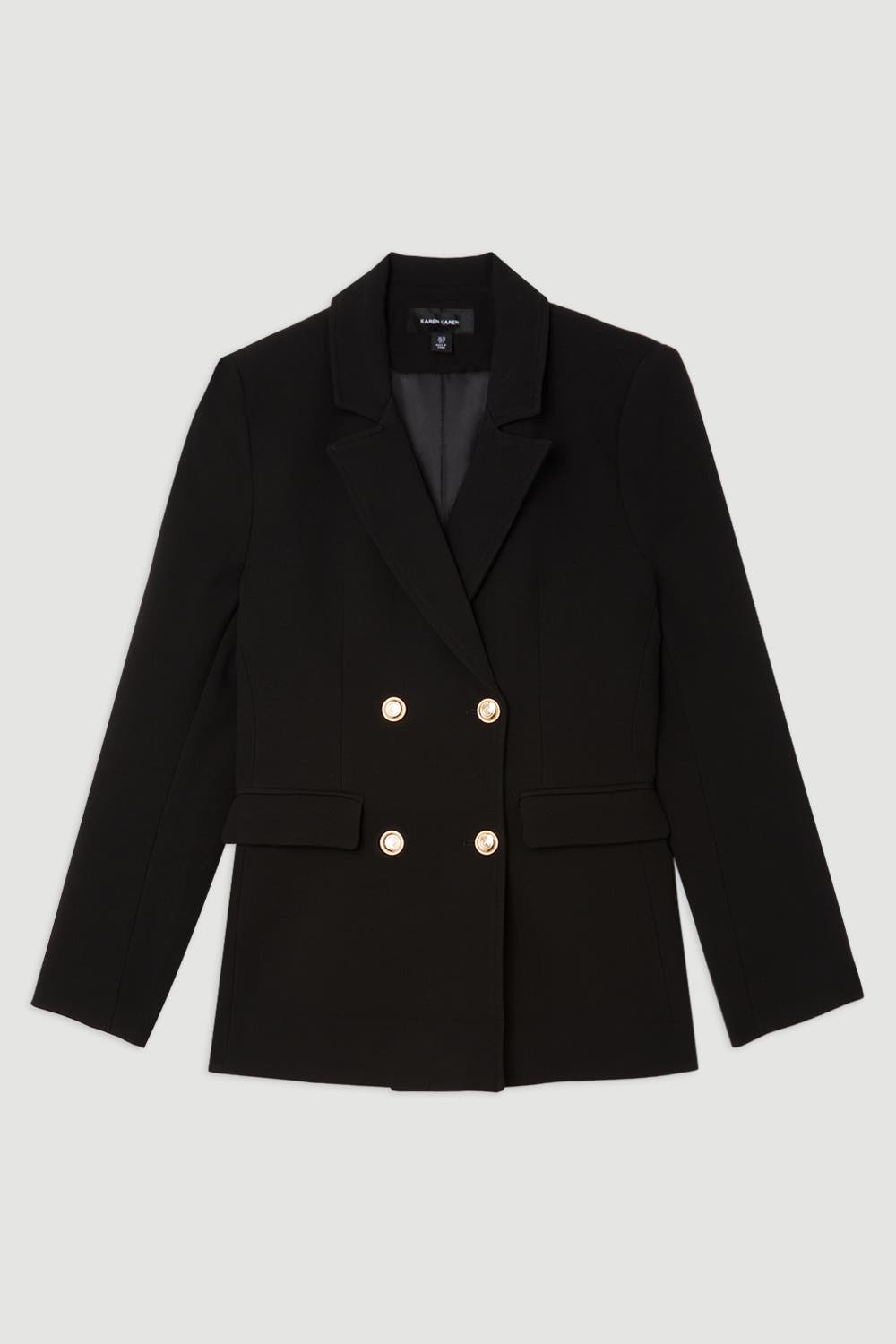 Tailored Doubled Breasted Blazer - image 2
