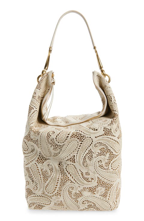 Large Bridle Leather Hobo Bag