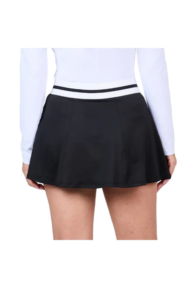 UV Colors High-Waist 14 Inch Womens Tennis Skirt, Alternate, color, Black