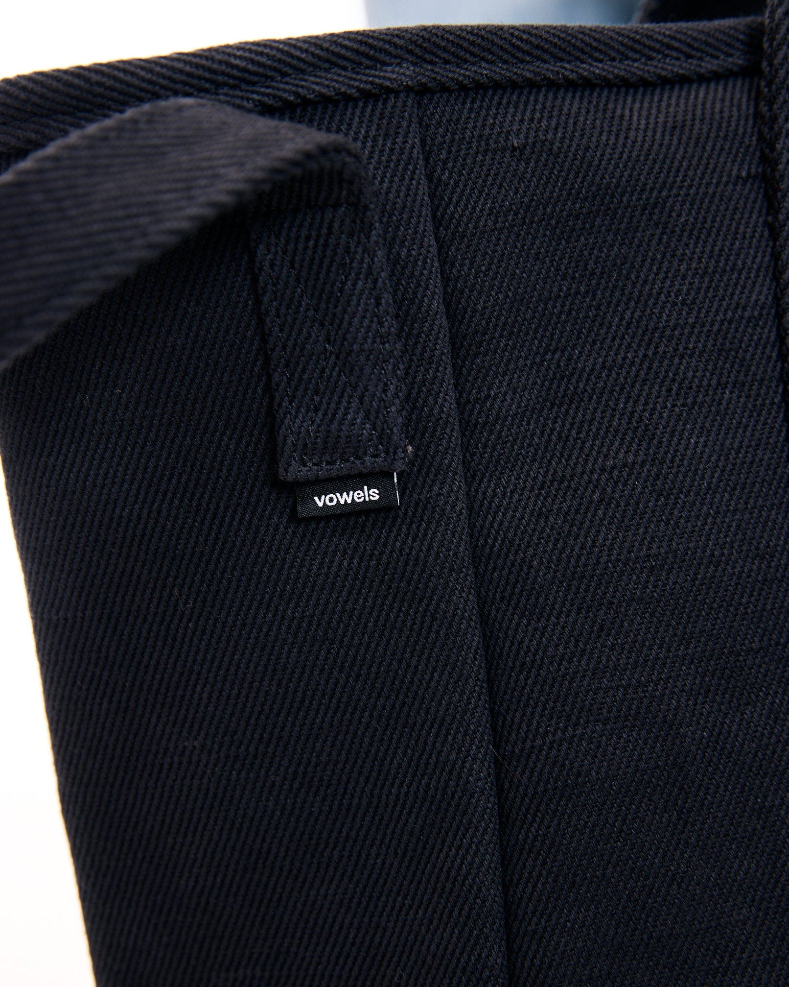 vowels Tote Bag, Alternate, color, Black