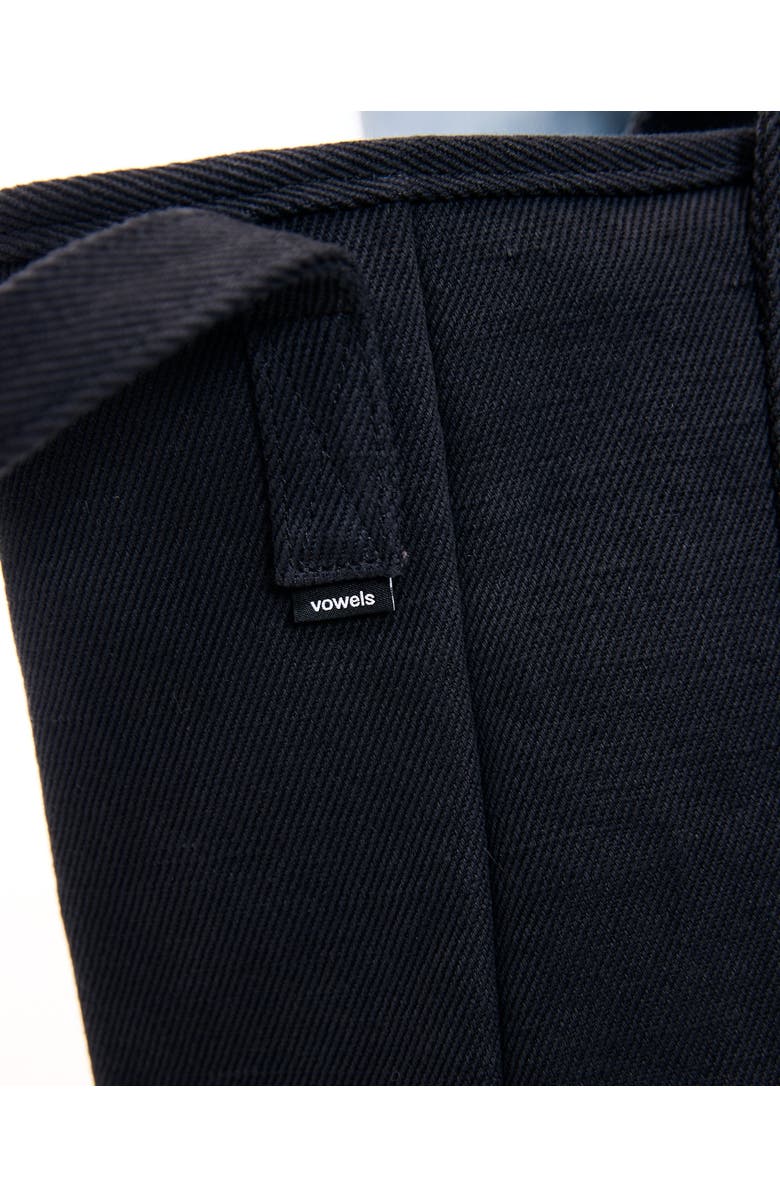 vowels Tote Bag, Alternate, color, Black