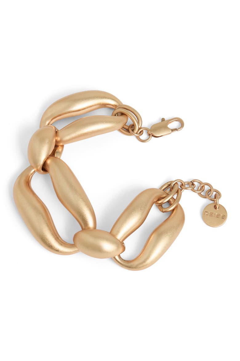 Lara Link Bracelet, Alternate, color, GOLD TONE