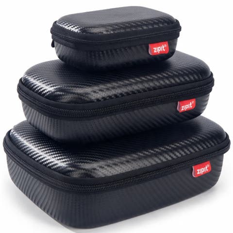 Zipit 3-pack Electronic Organizer Storage Box