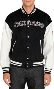 CONSTRUCT Chicago Blackhawks Bomber Jacket