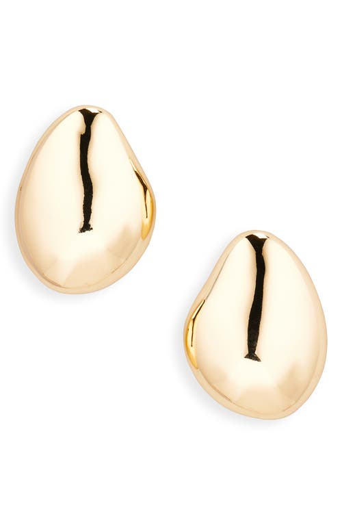 Shashi Madrid Large Stud Earrings In Gold