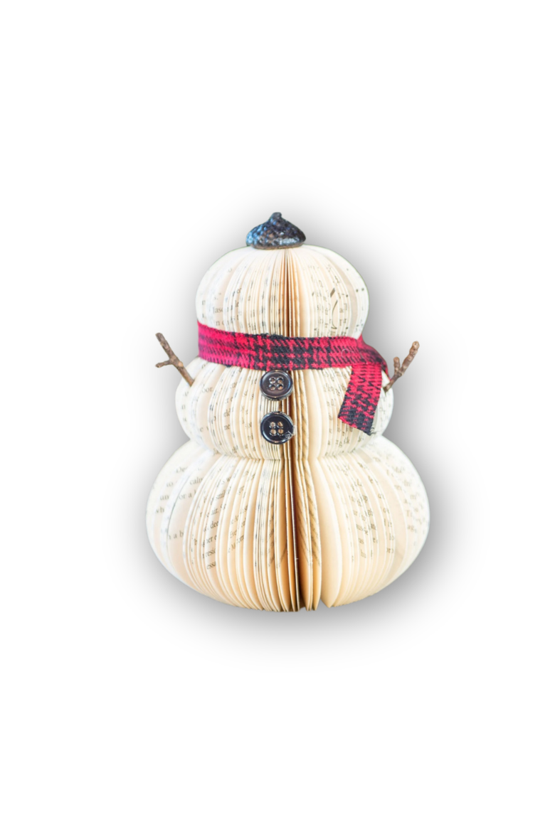 Book Snowman, Main, color, Neutral