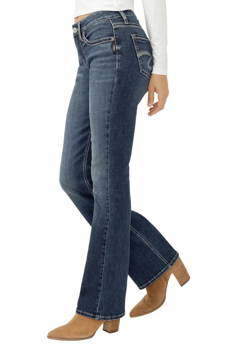 Silver Jeans Co. Suki Boocut Jeans, Alternate, color, Sutton
