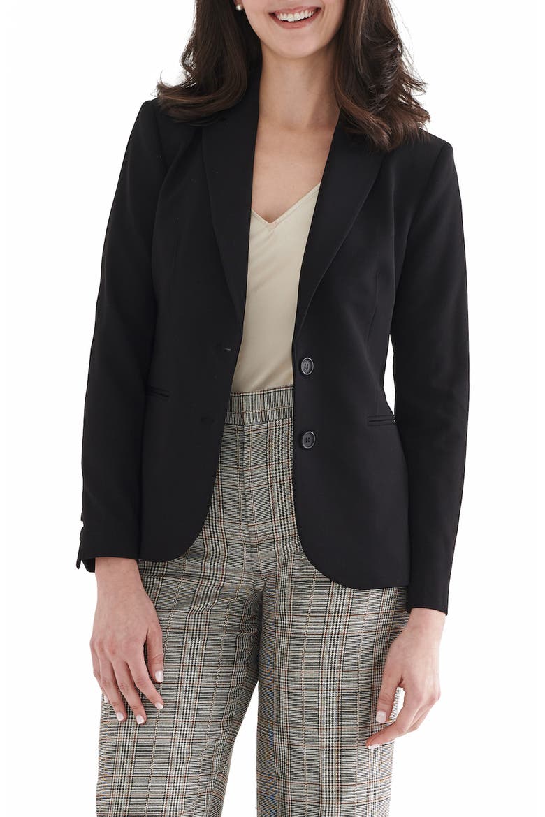 24/7 Blazer, Main, color, BLACK