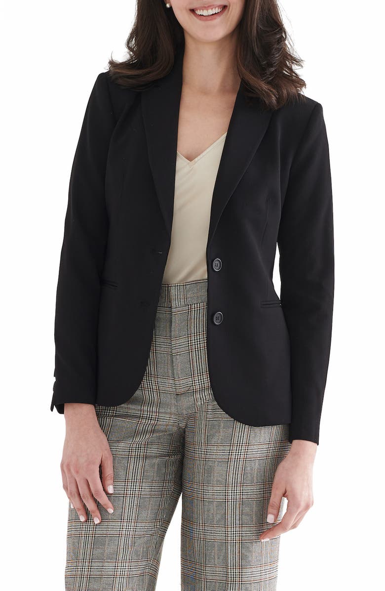 Suitably 24/7 Blazer, Main, color, Black