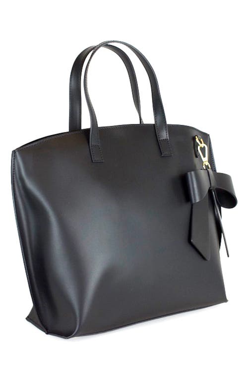 Persaman New York Catherine Bow Tote In Black