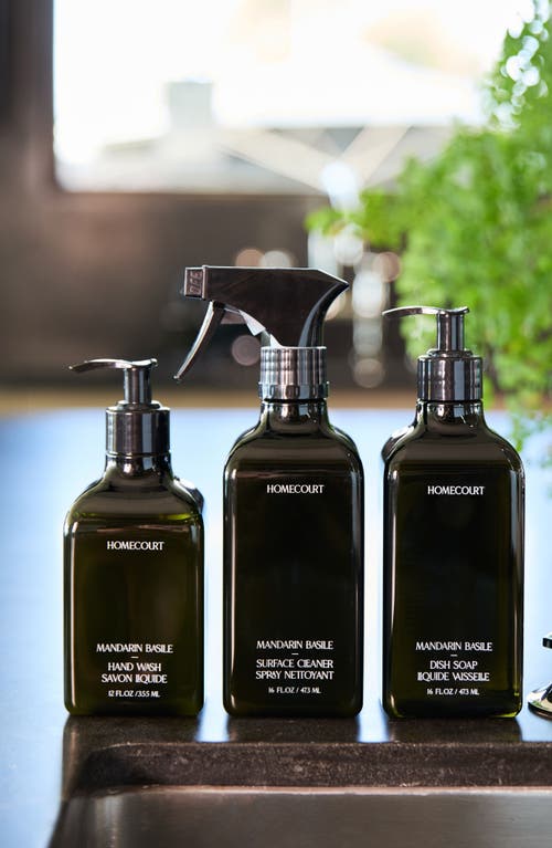 Homecourt Neroli Leaf Dish Soap In Black